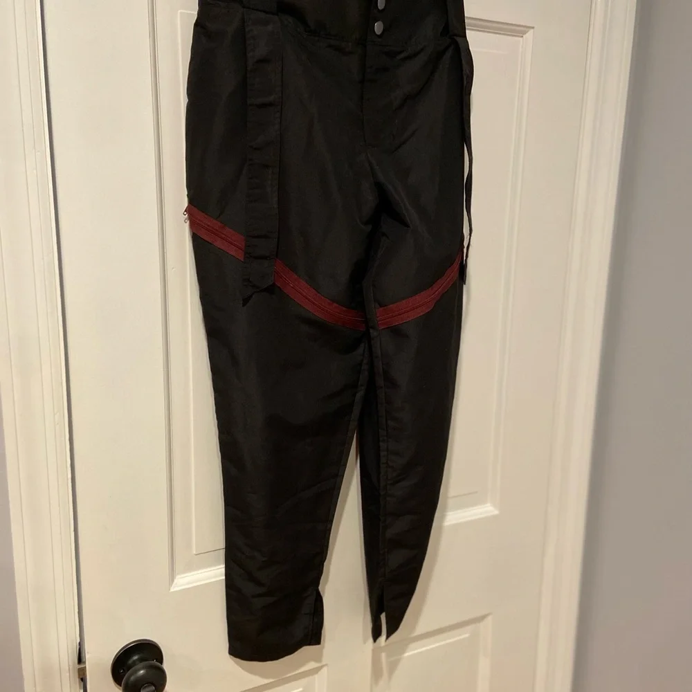 Weissman Black Cherry Style 12400 Dance Costume Child Large – Leotard & Pants